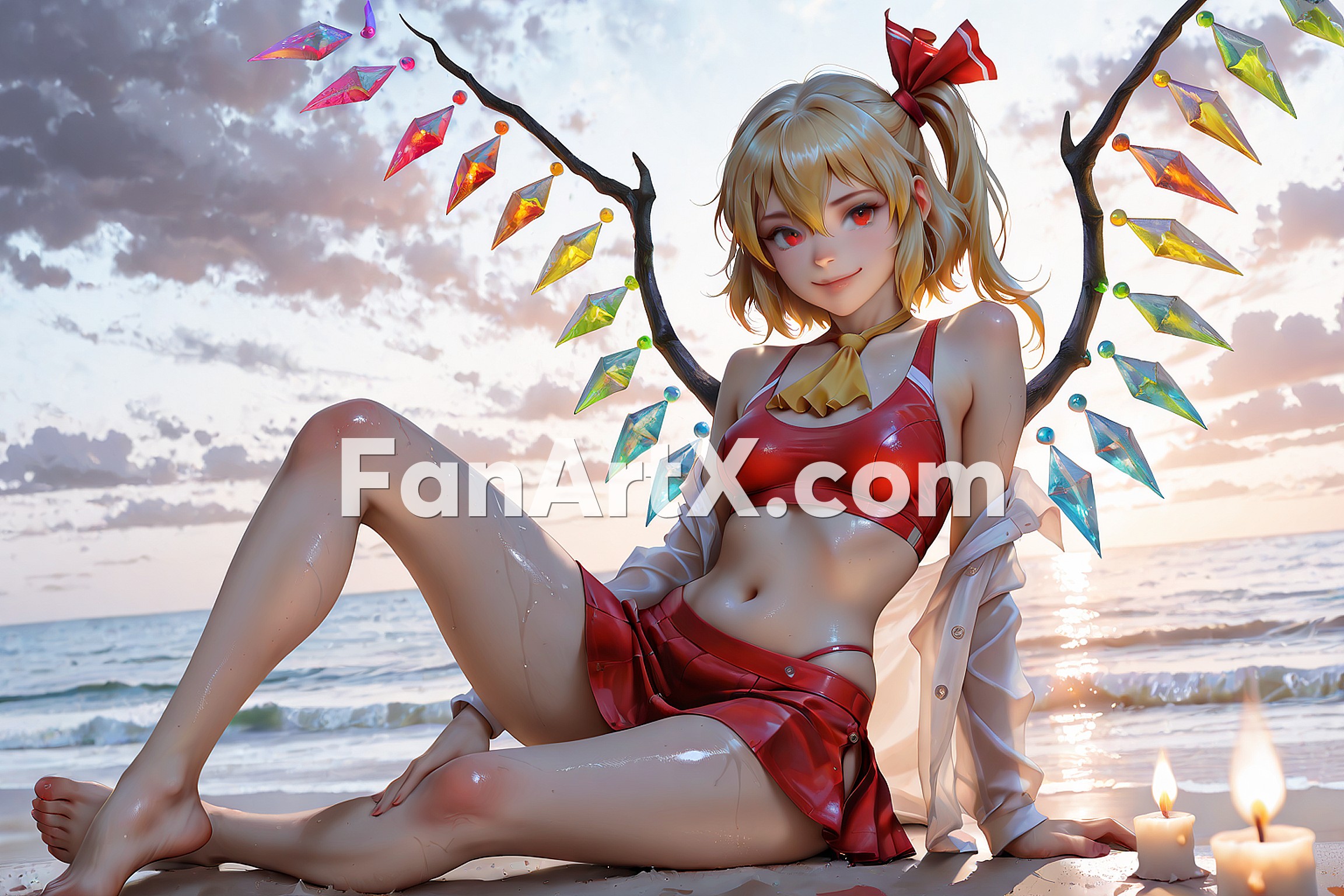 Flandre Scarlet Touhou Project Touhou Fanart 6875263